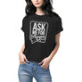 Ask me for Prayer (Shirt in black)