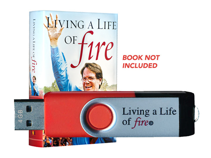 Living a Life of Fire Audiobook (USB/MP3)