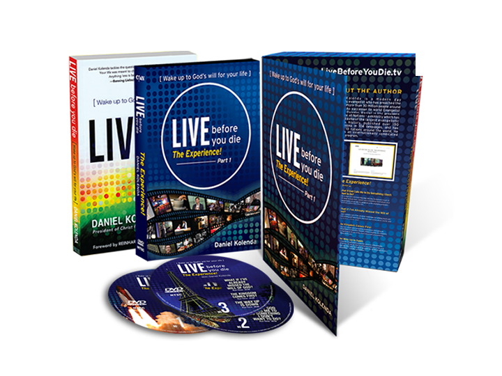 Live before you die - The Experience: Book & 3-DVD Set