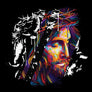Jesus Painting / Savior (Hoodie in black)