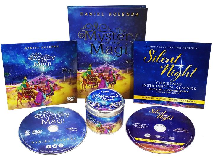 Mystery of the Magi & Silent Night (Book, DVD & Candle Bundle)