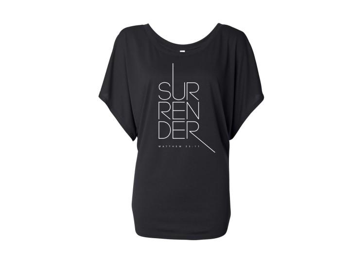 Surrender (Ladies Shirt in black)