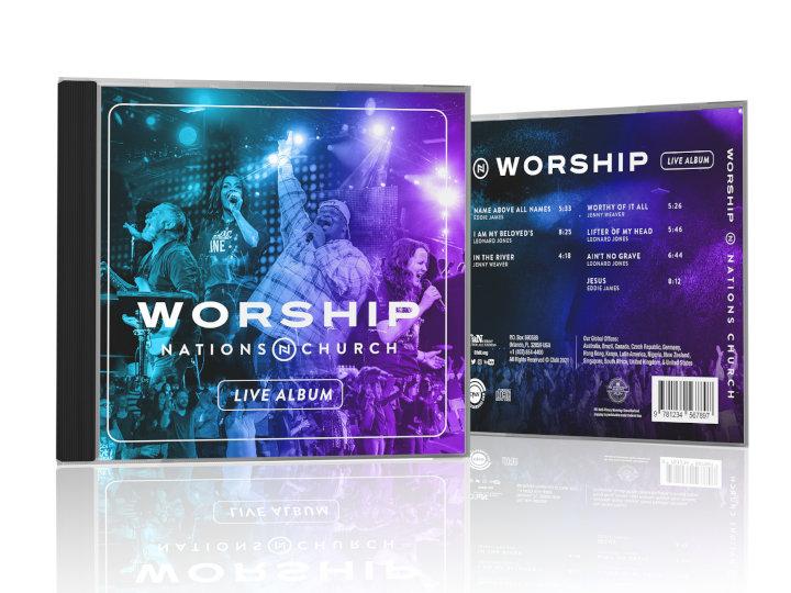NATIONS CHURCH (Live WORSHIP CD)